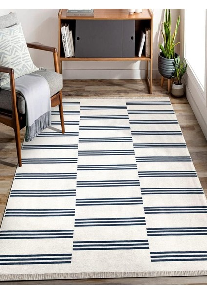 Karesse 133 - Modern, Yıkanabilir, Çift Taraflı Kilim - 7 Boyut Seçeneği ile Salon, Yatak Odası, Mutfak ve Antre Kilim (80X120)