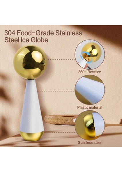 Yüz, Gözler, Çelik Sıcak ve Çubuk Masaj Aleti, Güzellik Rutinleri ve Cilt Bakımı Için Soğutma Silindiri (Yurt Dışından) fırsatları