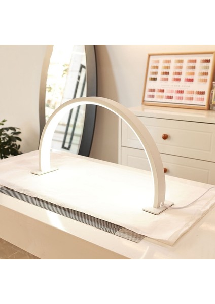 Tırnak Masası Için Yarım Ay Işığı USB Masa Lambası Tırnak Kirpik Kirpik Dövmesi Kaş LED Masa Lambası Çalışma Masası Lambası Beyaz (Yurt Dışından) fırsatları