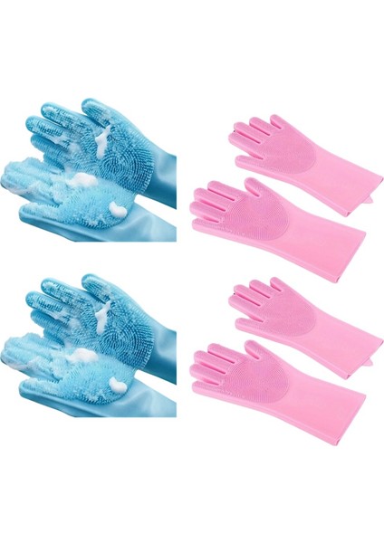 Temizlik Eldivenleri Köpekler Kediler Banyo Şampuan Eldivenleri Ovma Makineleri Bulaşık Yıkama Temizleyici Eldivenler (Yurt Dışından) fiyatları