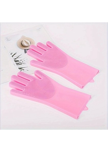 Temizlik Eldivenleri Köpekler Kediler Banyo Şampuan Eldivenleri Ovma Makineleri Bulaşık Yıkama Temizleyici Eldivenler (Yurt Dışından) fırsatları