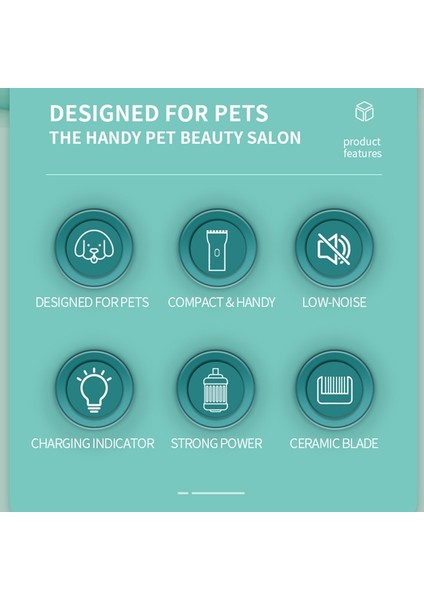 Evcil Hayvan Bakım Hastanesi Yavru Kediler ve Yavru Köpekler Sessiz Elektrikli Itmeli Tıraş Makinesi Elektrikli Su Geçirmez Profesyonel Tıraş Yeşil (Yurt Dışından) modelleri