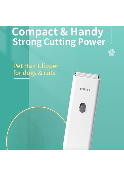 Evcil Hayvan Bakım Hastanesi Yavru Kediler ve Yavru Köpekler Sessiz Elektrikli Itmeli Tıraş Makinesi Elektrikli Su Geçirmez Profesyonel Tıraş Siyah (Yurt Dışından) modelleri