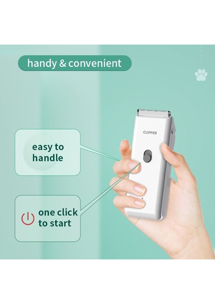 Evcil Hayvan Bakım Hastanesi Yavru Kediler ve Yavru Köpekler Sessiz Elektrikli Itmeli Tıraş Makinesi Elektrikli Su Geçirmez Profesyonel Tıraş Siyah (Yurt Dışından) indirimleri