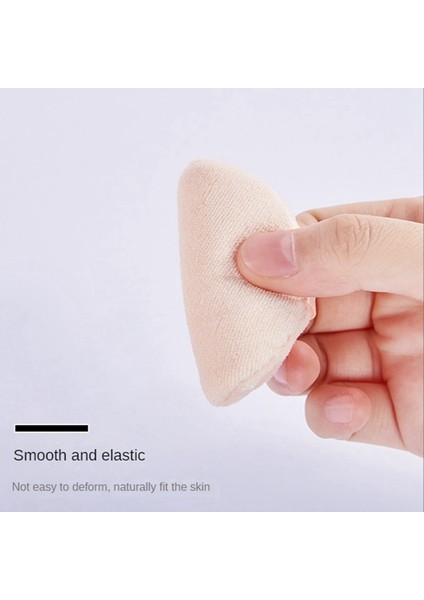 4 Adet Gevşek Pudra Puf Ped Kozmetik Süngerleri Kadife Makyaj Aplikatörü Yıkanabilir Fondöten Puf Puf Pudra Kutusu ile (Yurt Dışından) fırsatları