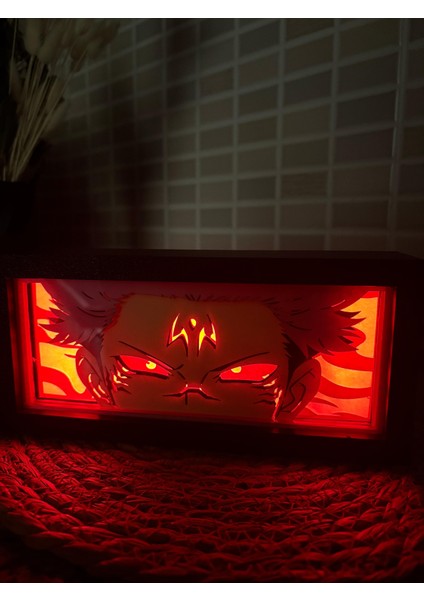 Ryomen Sukuna - Işık Kutusu, Gölge Kutusu, Anime, Gece Lambası, Light Box fiyatları