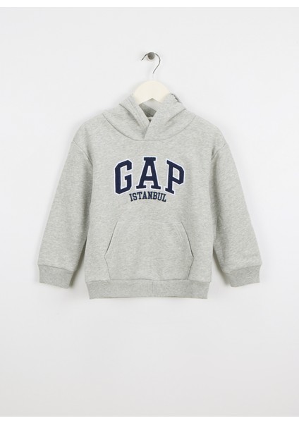 Baskılı Erkek Çocuk Gri Sweatshırt 825275000