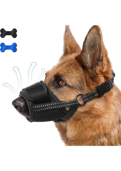Büyük Köpekler Için Ağızlık - Havlama, Isırma ve Çiğneme Kontrolü Için Nefes Alabilir, Yumuşak Fileli Ağızlık (Yurt Dışından) modelleri