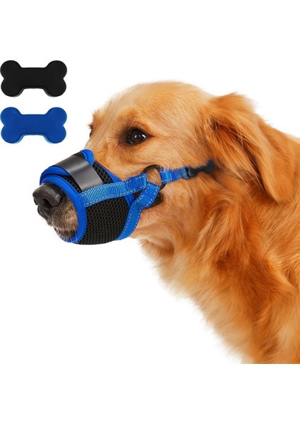Büyük Köpekler Için Ağızlık - Havlama, Isırma ve Çiğneme Kontrolü Için Nefes Alabilir, Yumuşak Fileli Ağızlık (Yurt Dışından) fırsatları