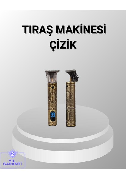Şarjlı Kablosuz Tıraş Makinesi – 1800 Mah Batarya Uzun Pil Ömrü Profesyonel - M148K567-R08