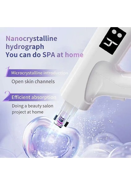 Cilt Beyazlatma Taşınabilir Mini Üç Renkli Işık Nano-Mikrokristalin Invaziv Olmayan Cilt Bakımı Güzellik Cihazı (Yurt Dışından) indirimleri