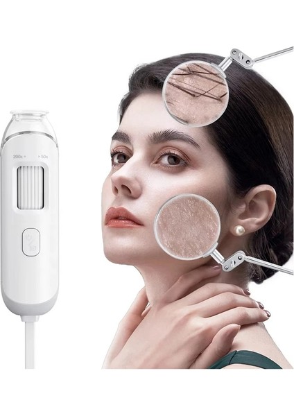 Elektron Dermatoskop Saç Derisi Kamera Algılama Profesyonel Cilt Analiz Cihazı Dijital Mikroskop Gözenek Büyüteci (Yurt Dışından) fırsatları