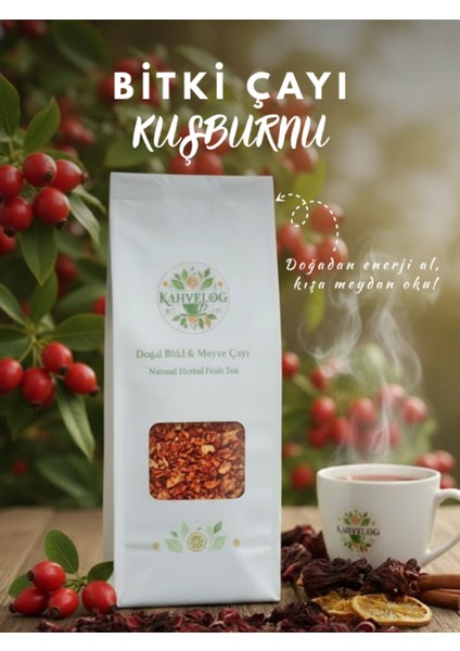 Kuşburnu Çayı 500GR(DOĞAL Kurutulmuş, Katkısız)