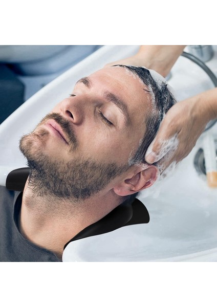 Vantuzlu Salon Boyun Desteği Yastığı, Kaymaz Yumuşak Silikon Şampuan Kasesi Boyun Desteği, Kuaför Şampuan Lavabosu Boyun Pedi (Yurt Dışından) indirimleri