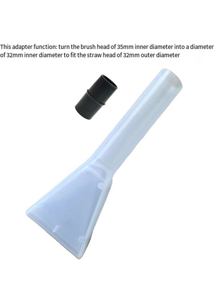 Spreyler Vakumlu Çıkarıcı Nozul Başlığı Nozul Döşemelik Vakum 32-35MM Halı Kanepe Makinesi Emici Şeffaf Nozul (Yurt Dışından) indirimleri