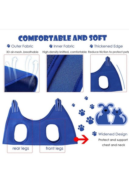 Köpek Kedi Bakımı Tırnak Kesme Hamak Çizilmez Sabit Çanta Banyo Kırpma Kısıtlama Çantası Evcil Hayvan Askı Malzemeleri, A (Yurt Dışından) modelleri