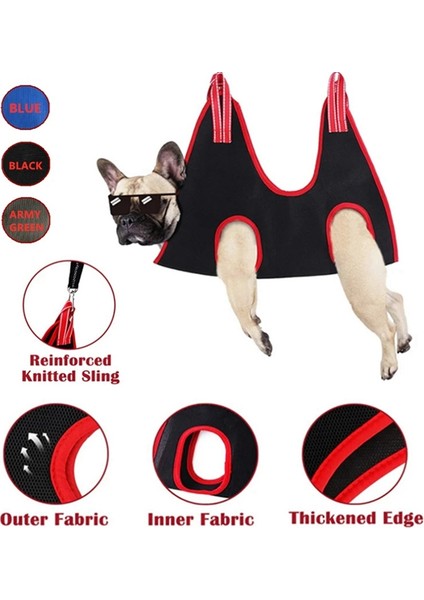 Köpek Kedi Bakımı Tırnak Kesme Hamak Çizilmez Sabit Çanta Banyo Kırpma Kısıtlama Çantası Evcil Hayvan Askı Malzemeleri, A (Yurt Dışından) fırsatları