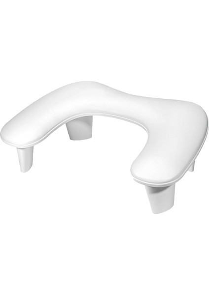 Tırnaklar Için Kol Dayanağı Tech Şekilli Manikür Tırnak El Dayanağı Yastığı, Büyük Mikrofiber Tırnak Kol Dayanağı Standı Beyaz (Yurt Dışından)