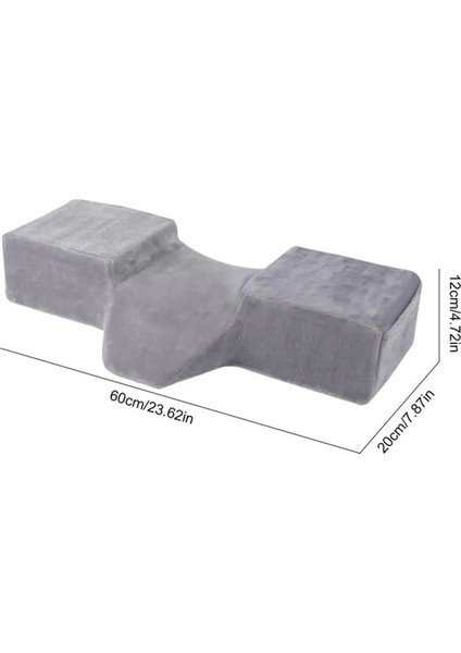 Kirpik Uzatma Için Kirpik Boyun Yastığı Ergonomik Kirpik Yastığı Hafızalı Köpük Kirpik Yastığı + Yan Cepli Ergonomik Eğri Gri (Yurt Dışından) modelleri