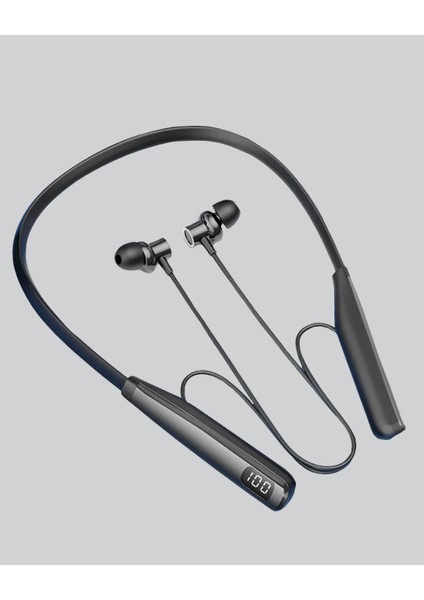 Y12 Bluetooth Boyun Bantlı Kulaklık – 100 Saat Pil Bluetooth 5.3 Dokunmatik Kont - N816J885-M08 fiyatları