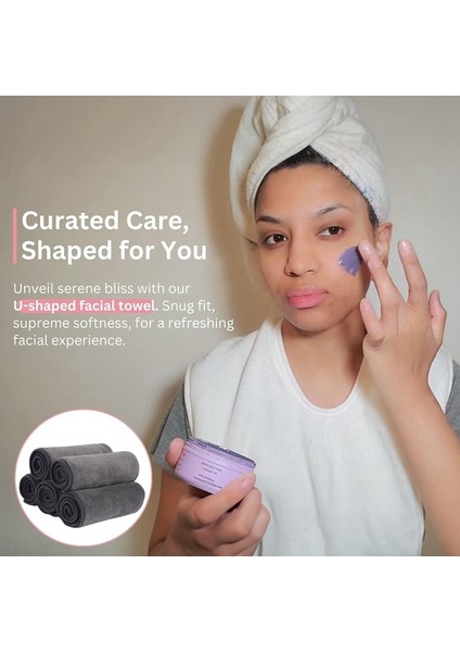 Estetisyenler Için Havlular, Spa Için Havlular, Spa Için Masaj Havluları, Yüz Için Havlular, Estetisyen 5'li Gri Paket (Yurt Dışından) fırsatları