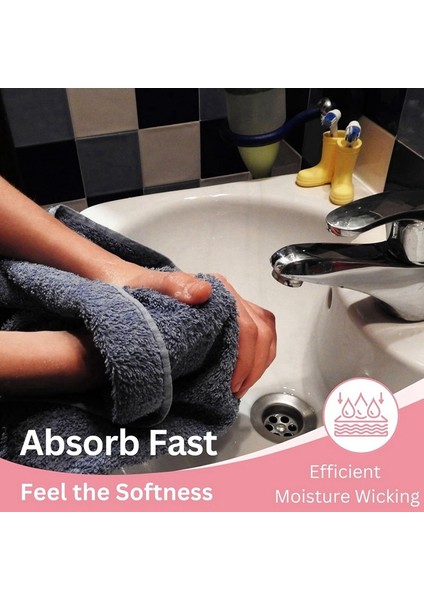 Estetisyenler Için Havlular, Spa Için Havlular, Spa Için Masaj Havluları, Yüz Için Havlular, Estetisyen 5'li Gri Paket (Yurt Dışından) indirimleri