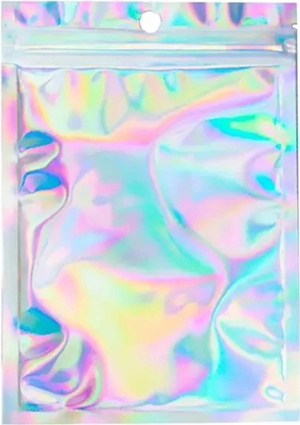 Tekrar Kapatılabilir Radyasyon Filmi Çantası Kendinden Kapatmalı Çanta Şekerleme Şeker Santong Mücevher Güzellik Saklama Çantası 10X6CM (Yurt Dışından)