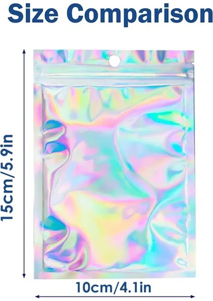 Tekrar Kapatılabilir Radyasyon Filmi Çantası Kendinden Kapatmalı Çanta Şekerleme Şeker Santong Mücevher Güzellik Saklama Çantası 10X6CM (Yurt Dışından) fiyatları