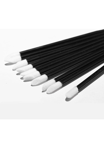500 Adet Taşınabilir Dudak Fırçası Tek Kullanımlık Ruj Fırçası Siyah Güzellik Makyaj Aletleri (Yurt Dışından) modelleri