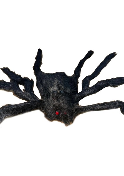 Halloween Siyah Tüylü Örümcek Küçük modelleri