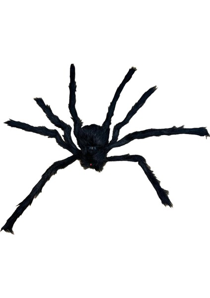 Halloween Siyah Tüylü Örümcek Küçük fırsatları