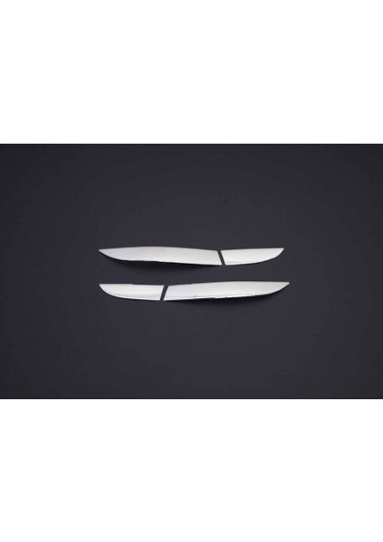 Renault Clio-4 Uyumlu Stop Çıtası Alt Krom 4 Parça 2012 - 2019 ve Sonrası Modeller Için fiyatları