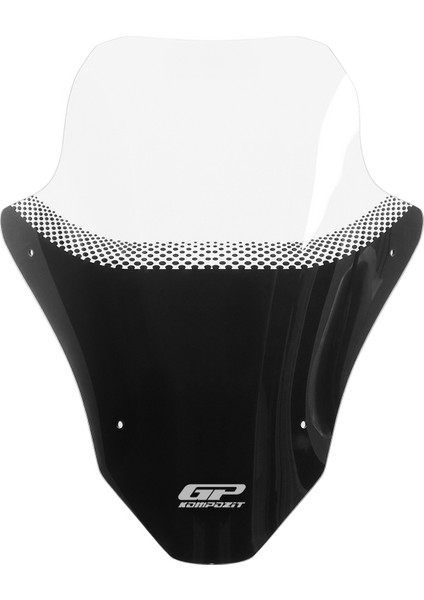 Honda Pcx 125 / 150 2025 Uyumlu Baskılı Ön Cam Şeffaf 55 cm