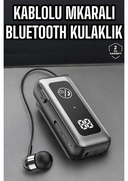 Kablolu Bluetooth Kulaklık Kulak Içi Stereo Mikrofonlu Dijital Göstergeli - M956B446-N18956 fiyatları