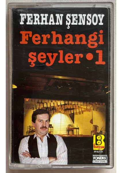 Ferhan Şensoy Ferhangi Şeyler 1 Kaset (Orijinal Dönem Kağıt Baskı Kaset)