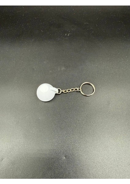 Türk Kahvesi Fincanı Kalpli Anahtarlık - Metal Zincir modelleri