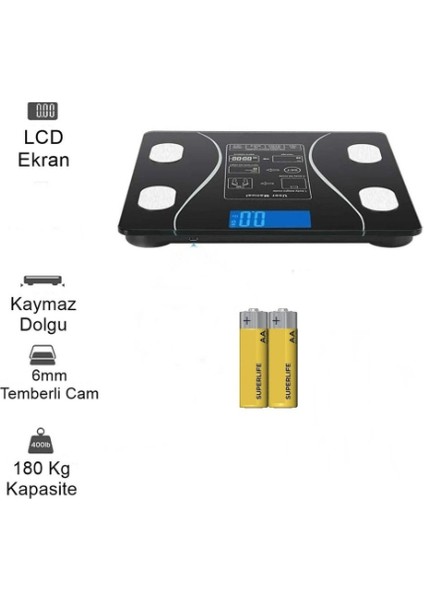 Akıllı Tartı Özelliği Bluetoothlu modelleri