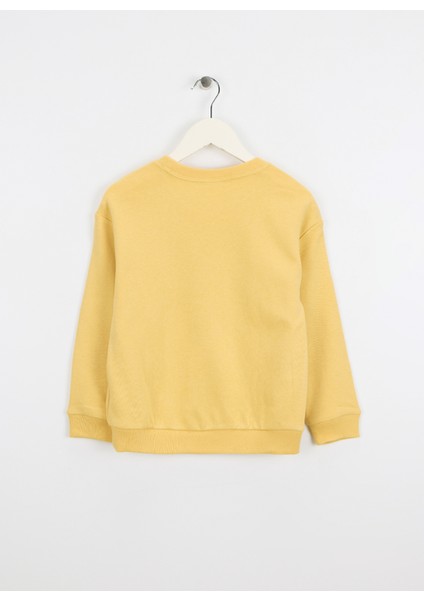 Baskılı Erkek Çocuk Açık Sarı Sweatshırt 815555001 fiyatları