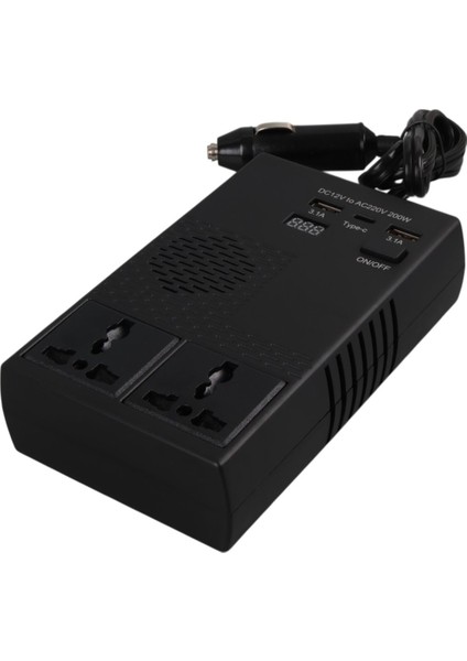 1664 Dc 12-24V 200W Oto Araç Power Inverter modelleri