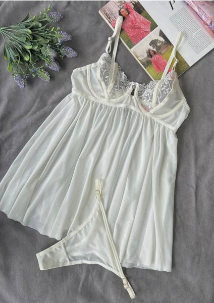 Prenses Balenli Çeyiz Tül Gecelik fiyatları