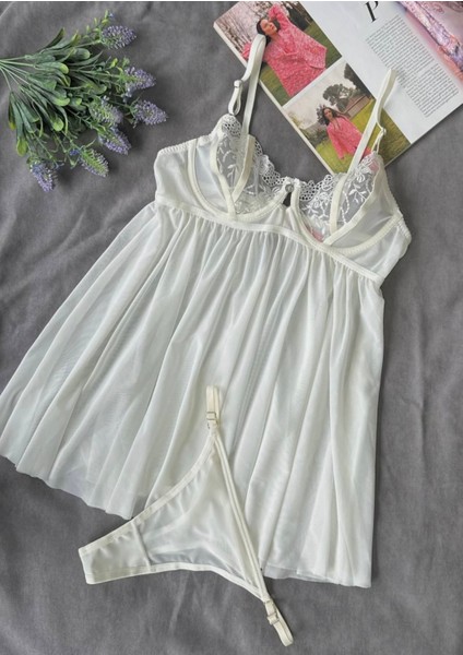 Prenses Balenli Çeyiz Tül Gecelik fırsatları