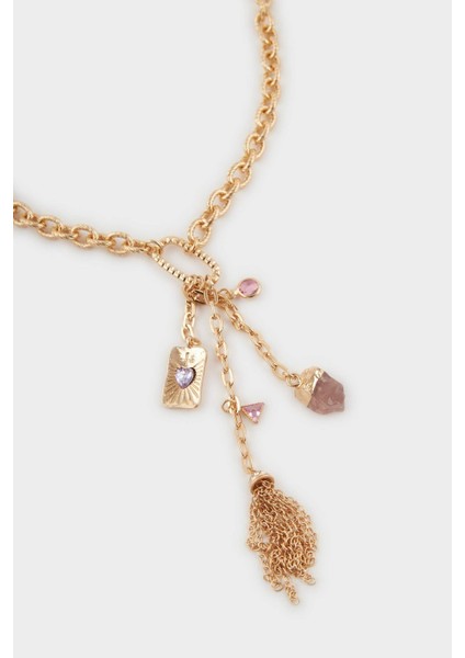 Kadın Sallantılı Gold Kolye F7715AXNS fiyatları