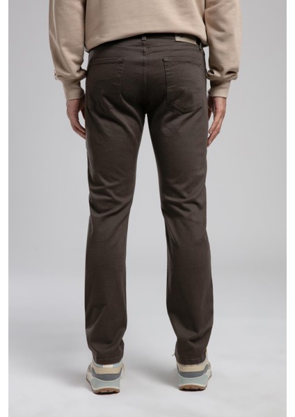 Harry Normal Bel Düz Kesim Düz Paça Haki Erkek Pantolon modelleri