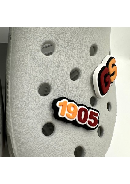 Terlik Süsü ve Aksesuarı – Jibbitz 3D Sarı Kırmızı Oshimen 45 No Forma Syh 5 Yıldızlı Set Aksesuar fırsatları