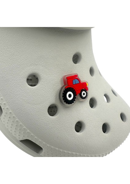 Terlik Süsü ve Aksesuarı , Çanta Süsü – Jibbitz 3D Mini Traktör Figür Aksesuar fiyatları