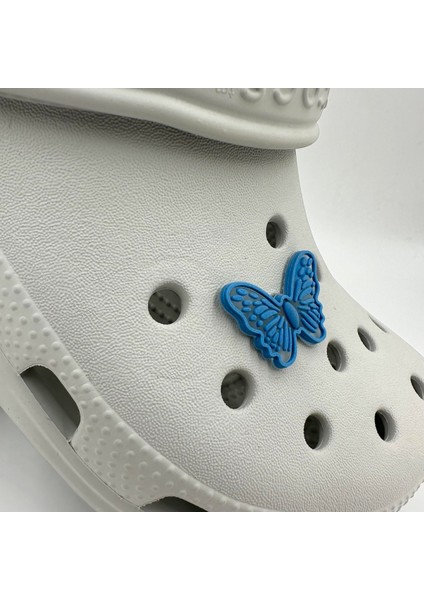 Terlik Süsü ve Aksesuarı , Çanta Süsü – Jibbitz 3D Büyük Boy Desenli Kelebek Figür Logo Aksesuar fırsatları