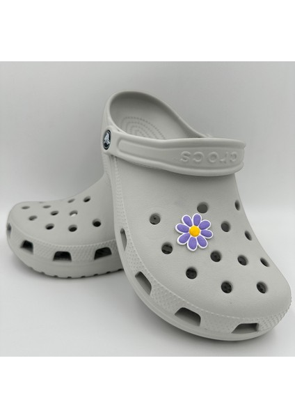 Terlik Süsü ve Aksesuarı , Çanta Süsü – Jibbitz 3D Renkli Papatya Logo Aksesuar modelleri