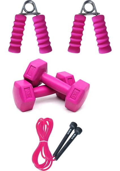 Full Pilates Seti Topu Tam Set Pilates Çemberi Pilates Minderi Mat Studio Revoflex Dambıl