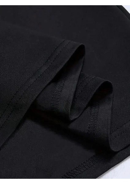 Ben Şişman Değilim Tanrı Bana Hava Yastığı Verdi Çünkü Ben Değerliyim Tişörtü - Siyah modelleri