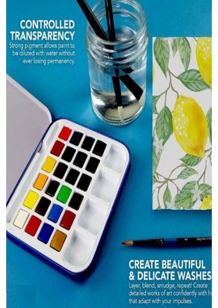 A5 200 gr Spr Mix Media Pad 20 Yp St. Daler Rowney Aquafine 24'lü Tablet Suluboya modelleri